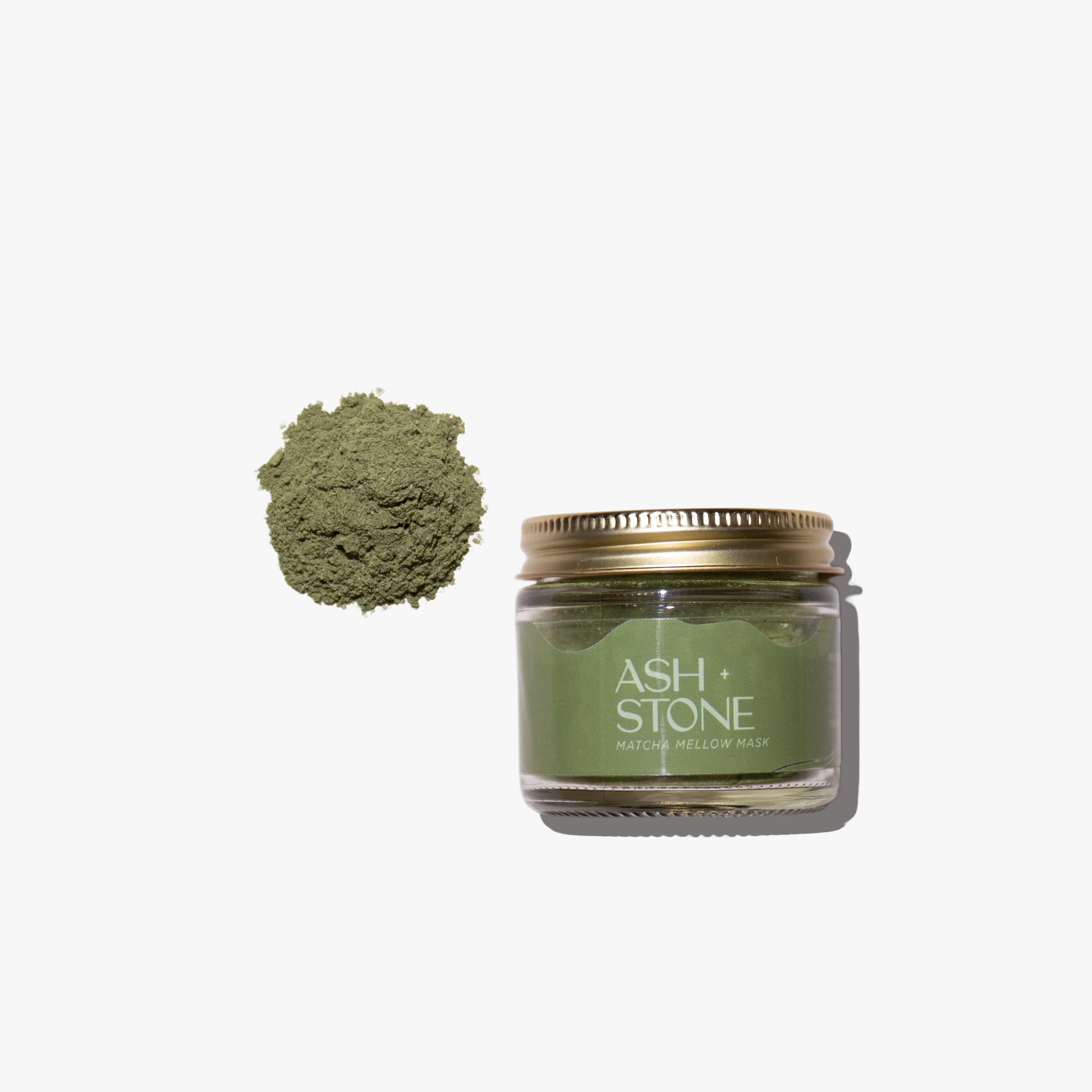 Matcha Mellow Mask Ash + Stone Skincare