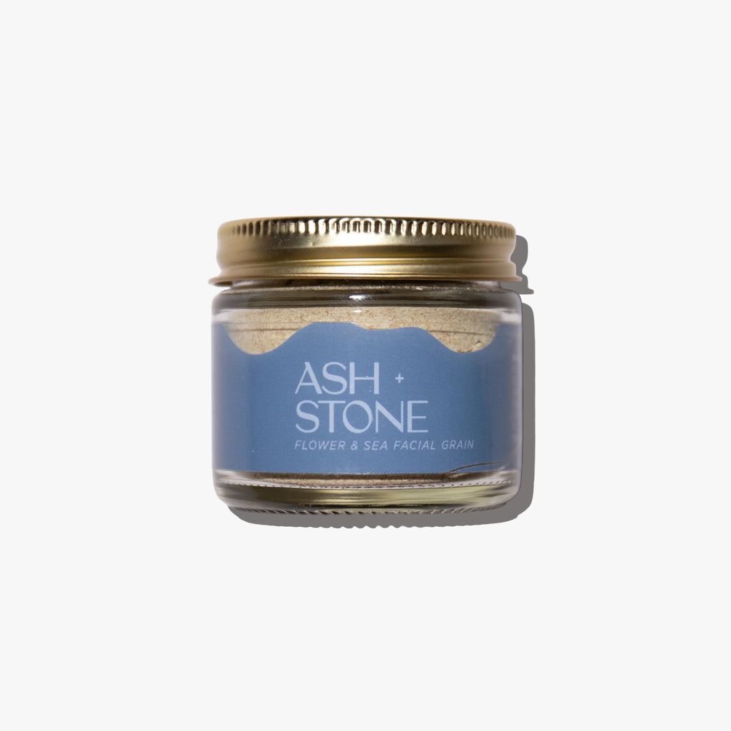 Flower & Sea Facial Grain Ash + Stone Skincare