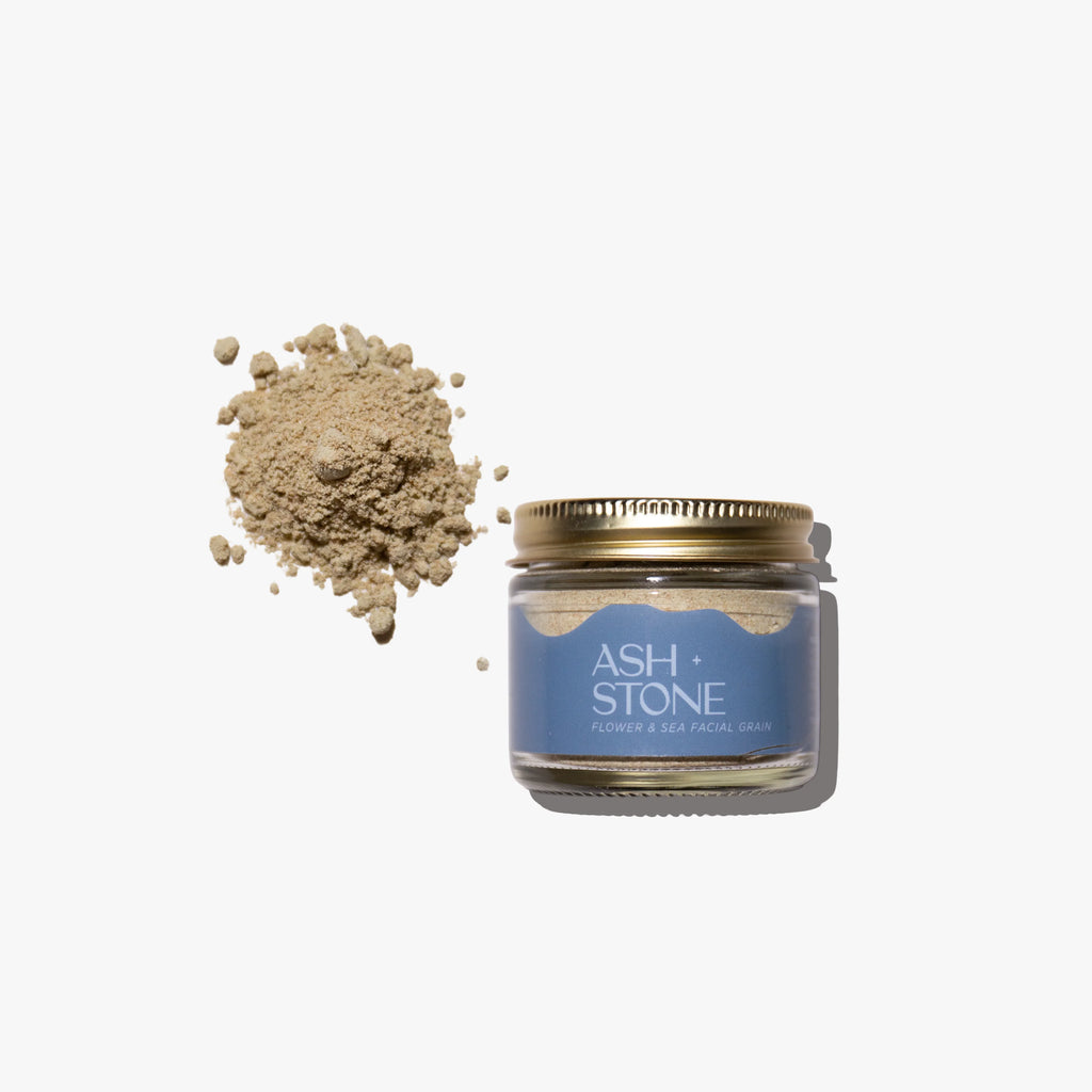 Flower & Sea Facial Grain Ash + Stone Skincare