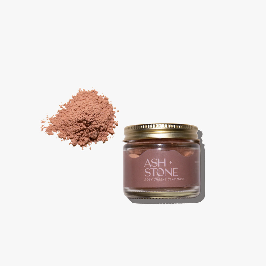 Rosy Cheeks Clay Mask Ash + Stone Skincare
