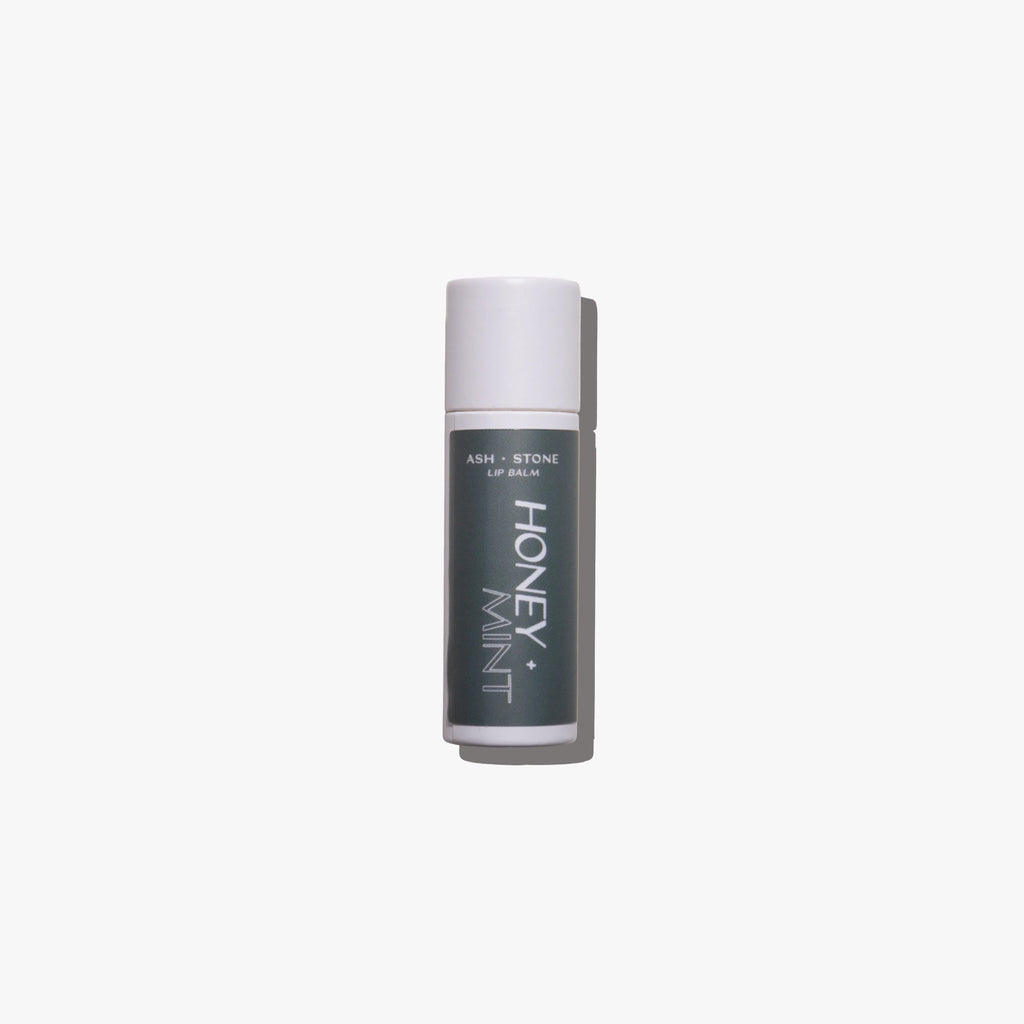 Honey + Mint Lip Balm .3oz  Tube Ash + Stone Skincare
