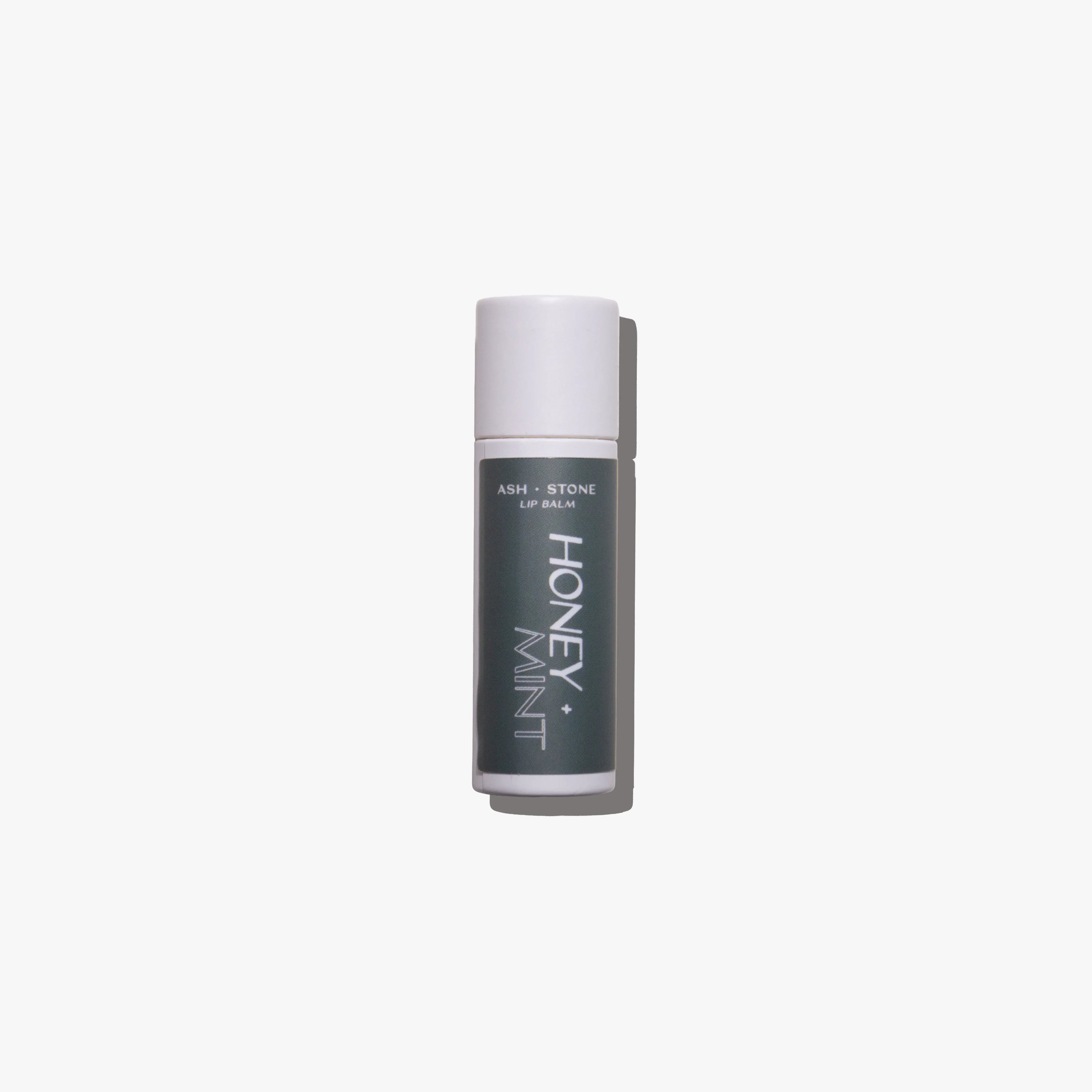 Honey + Mint Lip Balm .3oz  Tube Ash + Stone Skincare