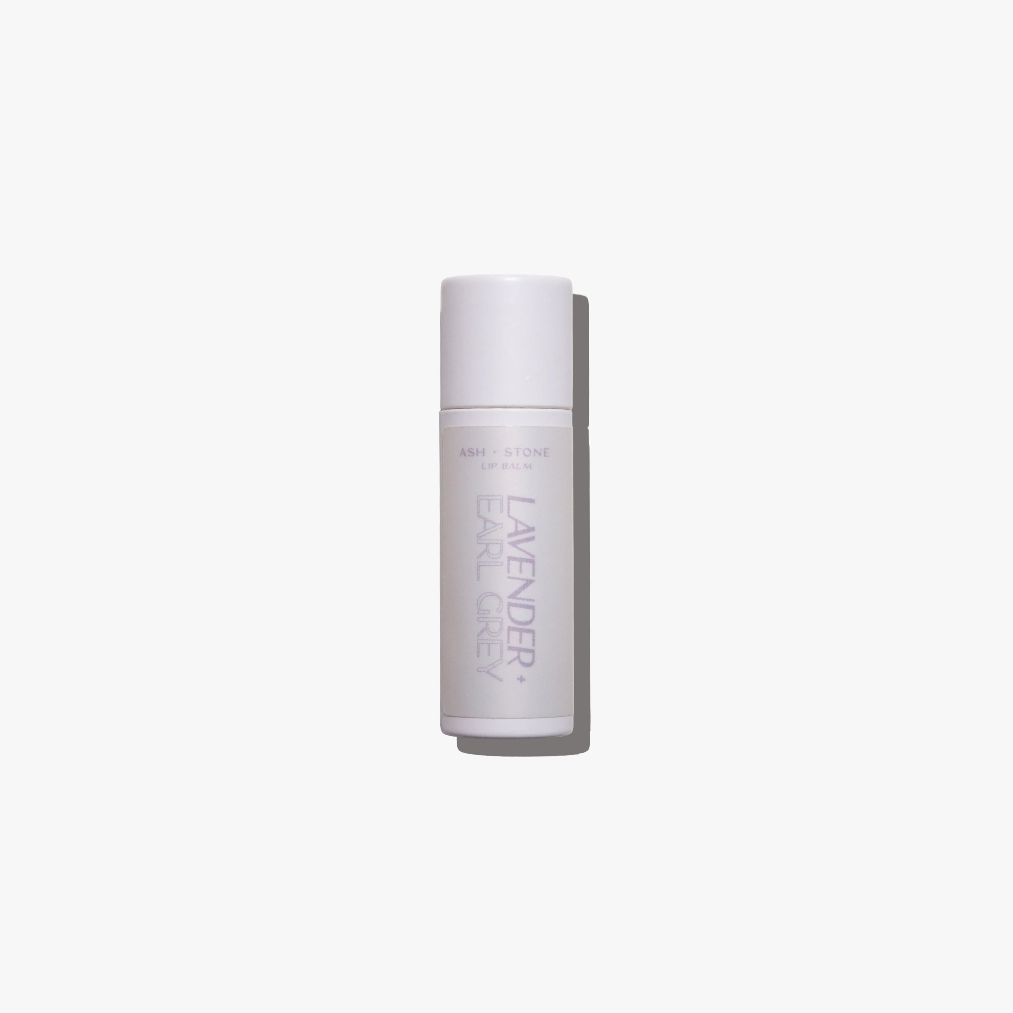 Lavender Earl Grey Lip Balm Tube .3oz Ash + Stone Skincare