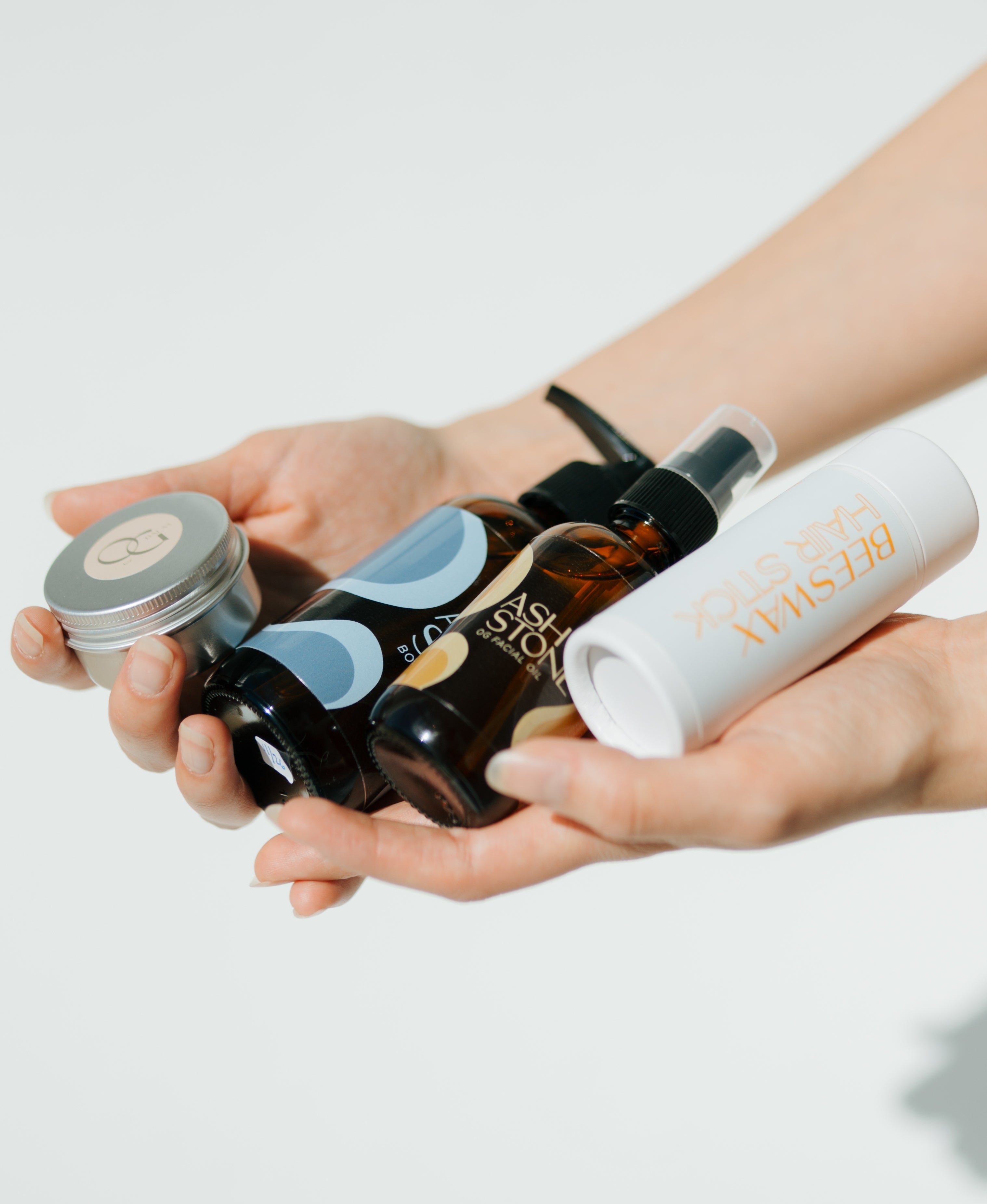 Beeswax Hair Stick Ash + Stone Skincare