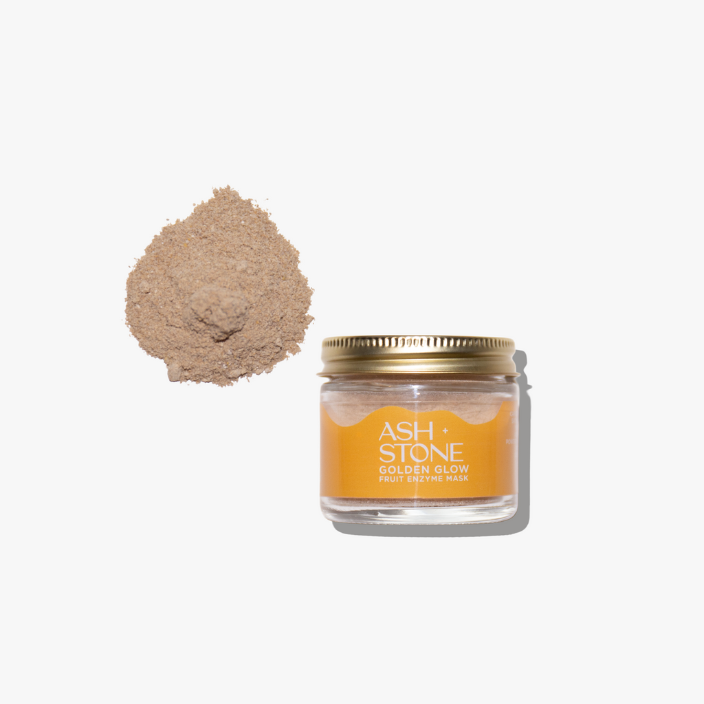 Organic enzyme face mask with papaya and pineapple powder